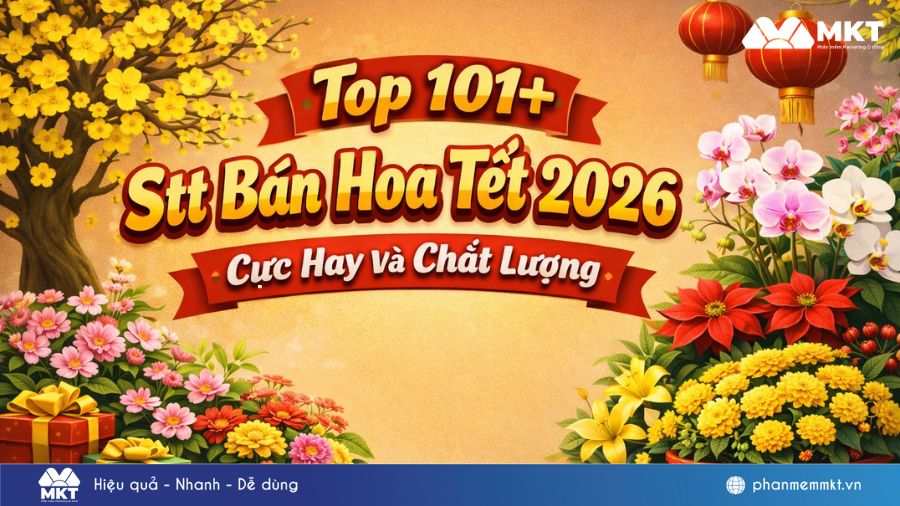 Top 101+ Stt Bán Hoa Tết 2026 Cực Hay Và Chất Lượng 27 stt bán hoa Tết 2026