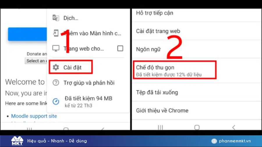 Chặn quảng cáo bằng Lite Mode (Chế độ tiết kiệm dữ liệu)