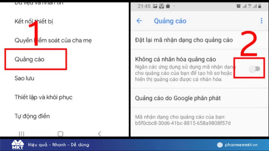 Cách chặn quảng cáo tự bật lên trên điện thoại Android