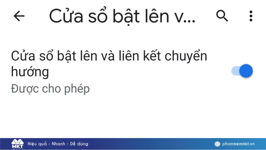 Tắt tab Quảng cáo và Pop Up trên Google Chrome