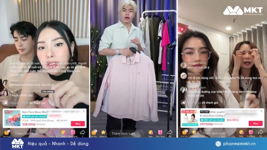 Cách livestream trên TikTok