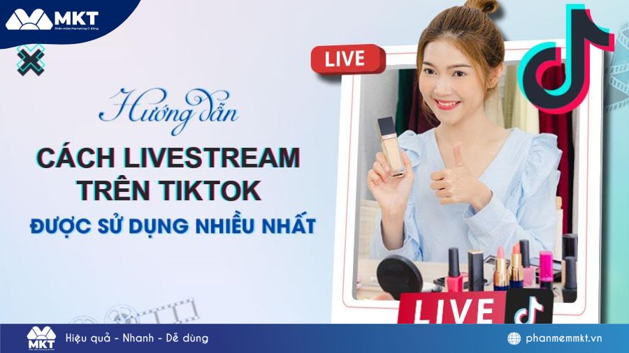 cách livestream trên TikTok