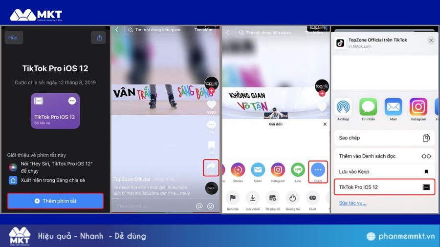 Tải video TikTok không có nút lưu bằng TikTok Pro