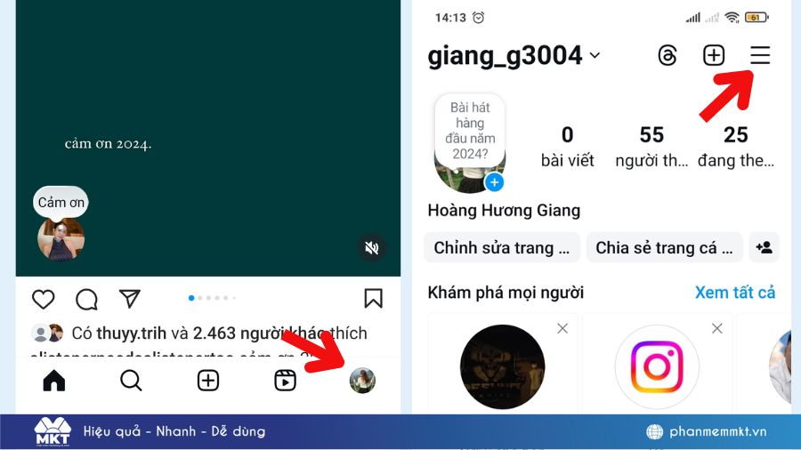 Cách đổi username trên Instagram không đồng bộ nhất Facebook