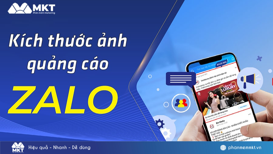 Kích thước ảnh quảng cáo Zalo