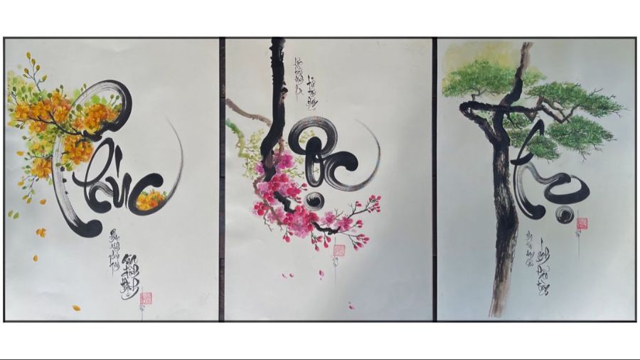 101+ Mẫu chữ thư pháp đẹp, ý nghĩa và phổ biến nhất 2026 1 Mẫu chữ thư pháp chúc Tế