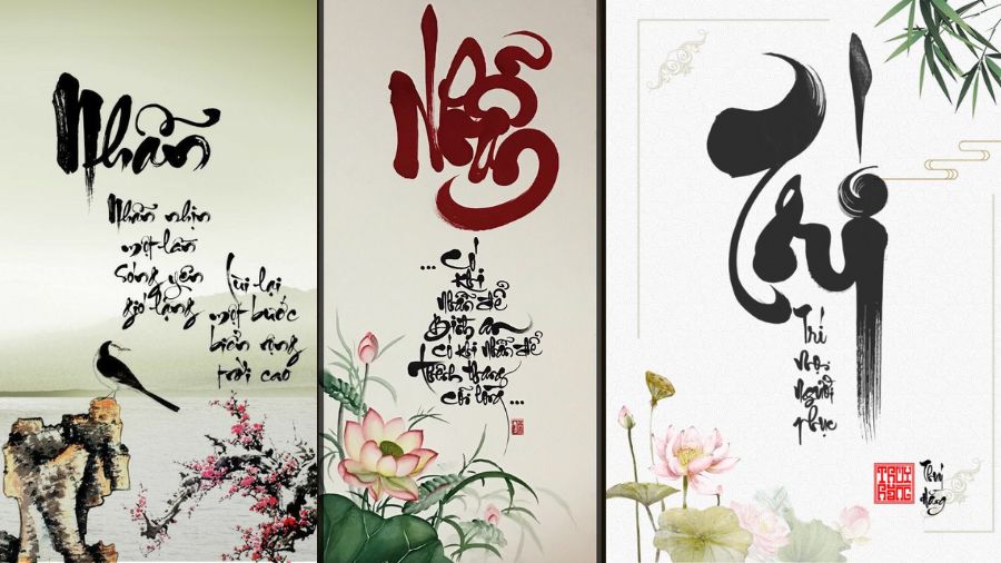 Kiểu chữ thư pháp về sự nghiệp và ý chí Mẫu chữ thư pháp về sự nghiệp và ý chí