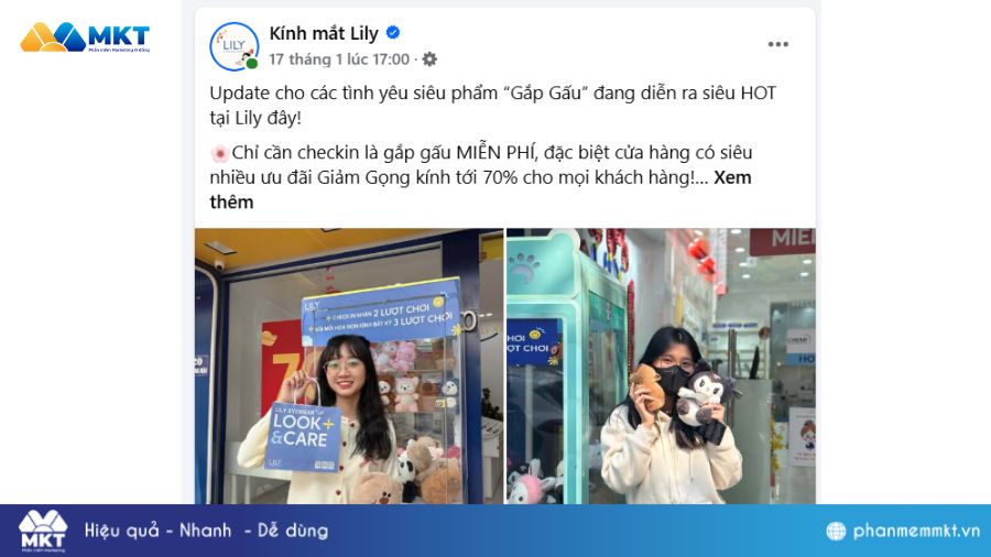 Content kính mắt tri ân khách hàng