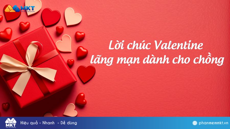 Lời chúc Valentine lãng mạn dành cho chồng