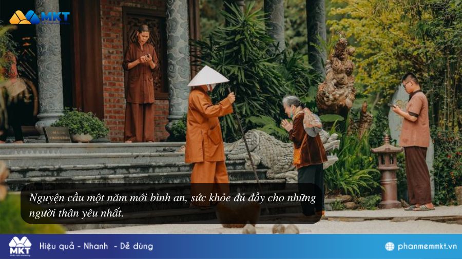 Stt đi lễ chùa cầu bình an, may mắn