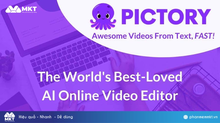 Tạo video bằng AI với Pictory.ai