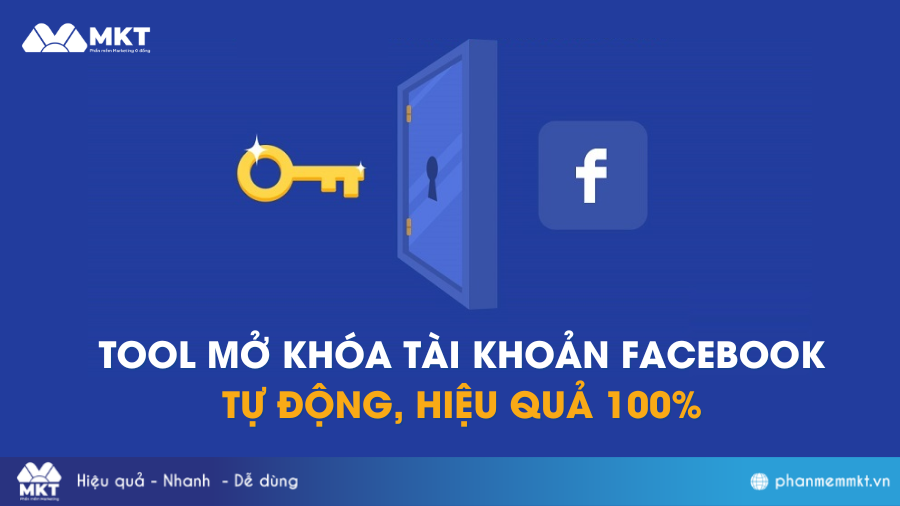 Tool mở khóa tài khoản Facebook