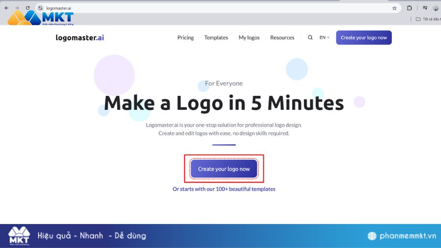 Trình tạo logo bằng AI - Logo Master