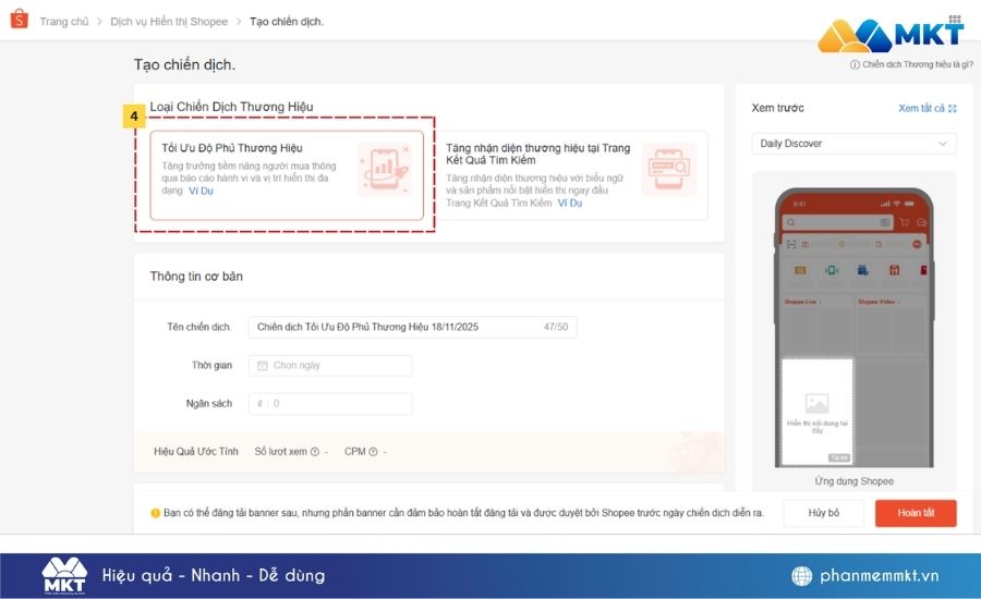 Cách chạy quảng cáo Shopee hiệu quả từ A đến Z 7 Cách chạy quảng cáo Shopee