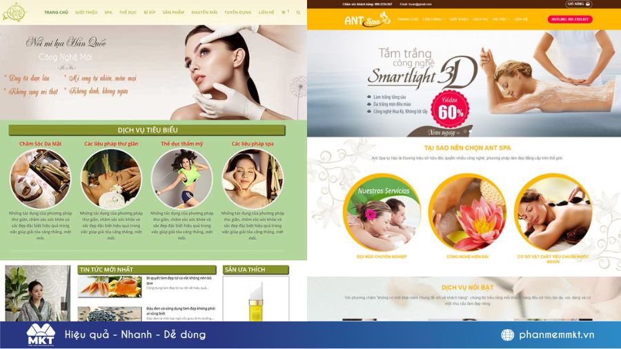 Mẫu landing page đẹp