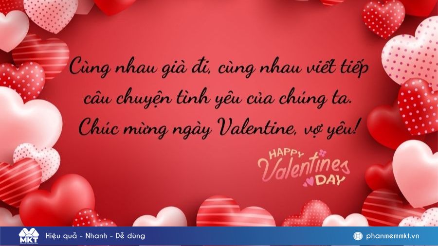 Lời chúc Valentine hay và ý nghĩa gửi tới người thương