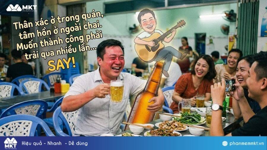 Những câu stt ăn nhậu hài hước STT về ăn nhậu hài hước, vui vẻ