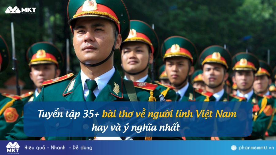 Bài thơ về người lính Việt Nam