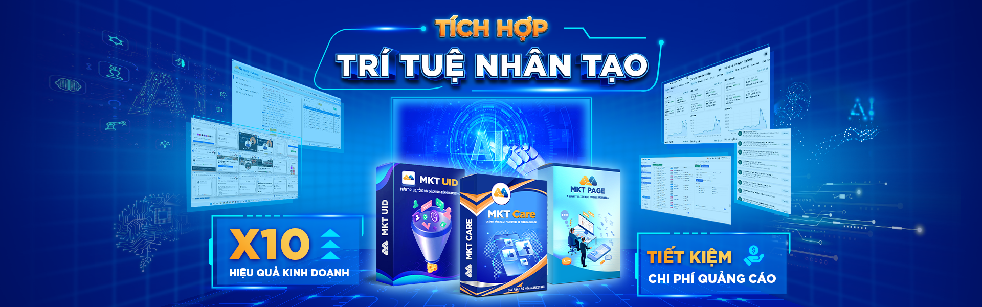 Phần mềm MKT 4 Phần mềm MKT tích hợp AI