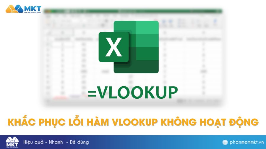 Lỗi hàm Vlookup không chạy