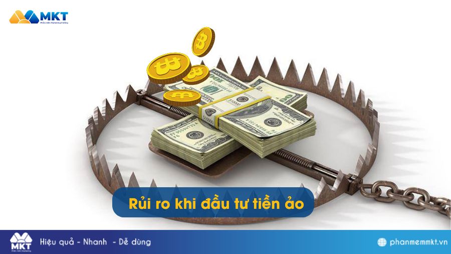 Rủi ro khi đầu tư tiền ảo