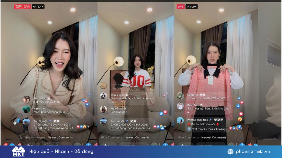 Bí quyết tăng tương tác livestream cho người mới kinh doanh online