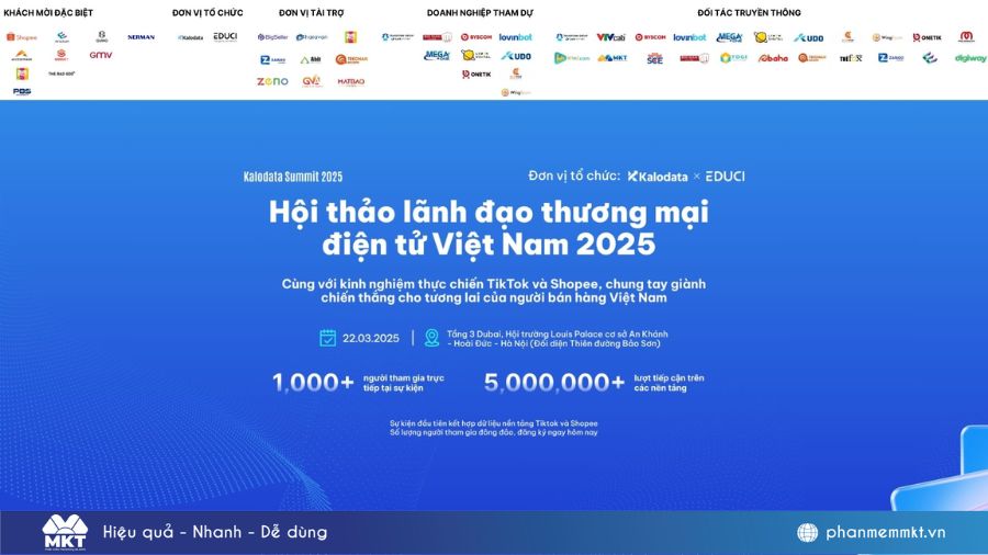 Hội nghị Lãnh Đạo Thương Mại Điện Tử 2025