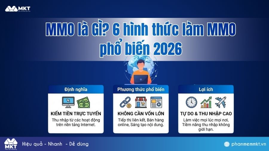 MMO là gì? 6 hình thức làm MMO phổ biến 2026 40 MMO là gì