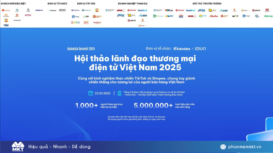 Hội nghị Lãnh Đạo Thương Mại Điện Tử 2025