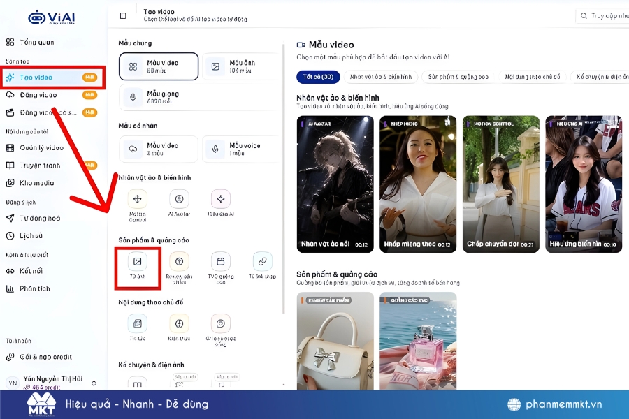 Hướng dẫn 6 cách tạo video AI từ ảnh đơn giản và nhanh chóng 2 Tạo video AI từ ảnh