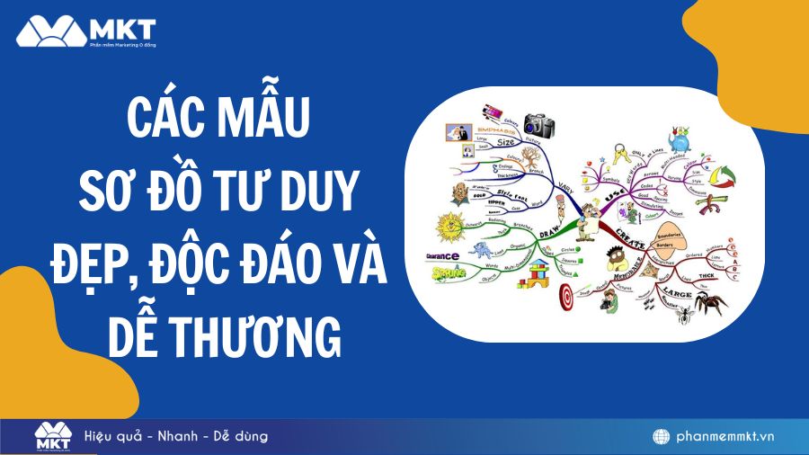 Tổng hợp các mẫu sơ đồ tư duy đẹp, độc đáo và dễ sử dụng