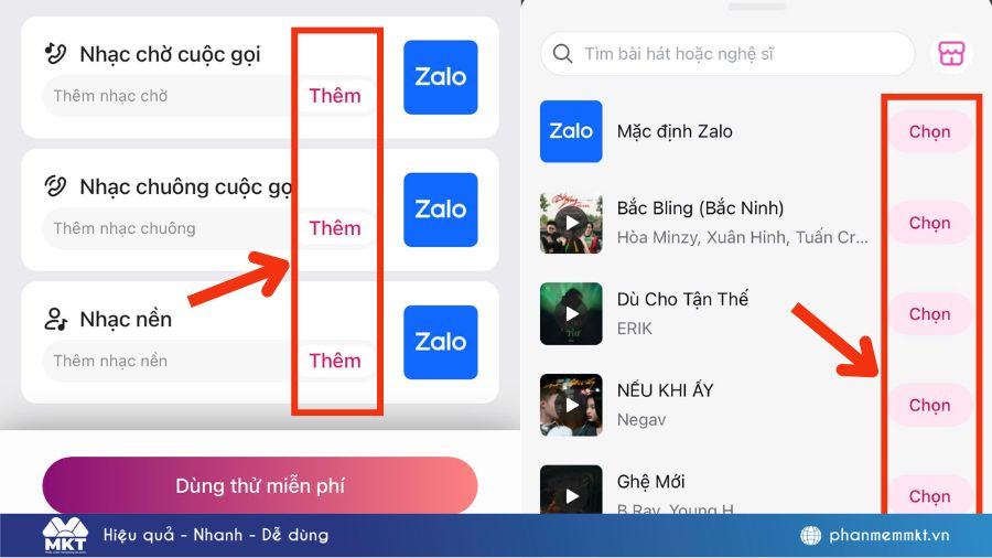 Cách cài nhạc chuông Zalo miễn phí theo ý muốn