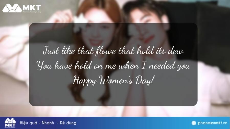 1001+ những lời chúc 8/3 hay nhất, ý nghĩa Những lời chúc 8/3 hay nhẩ