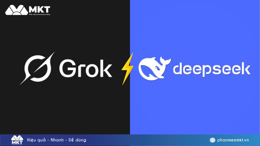 So sánh Grok AI với Deepseek? Công cụ nào cho ra kết quả chuẩn hơn?