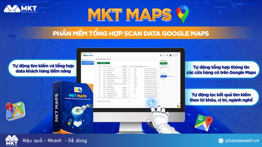 Phần mềm tổng hợp data trên gg Maps Phần mềm tổng hợp data khách hàng trên gg Maps