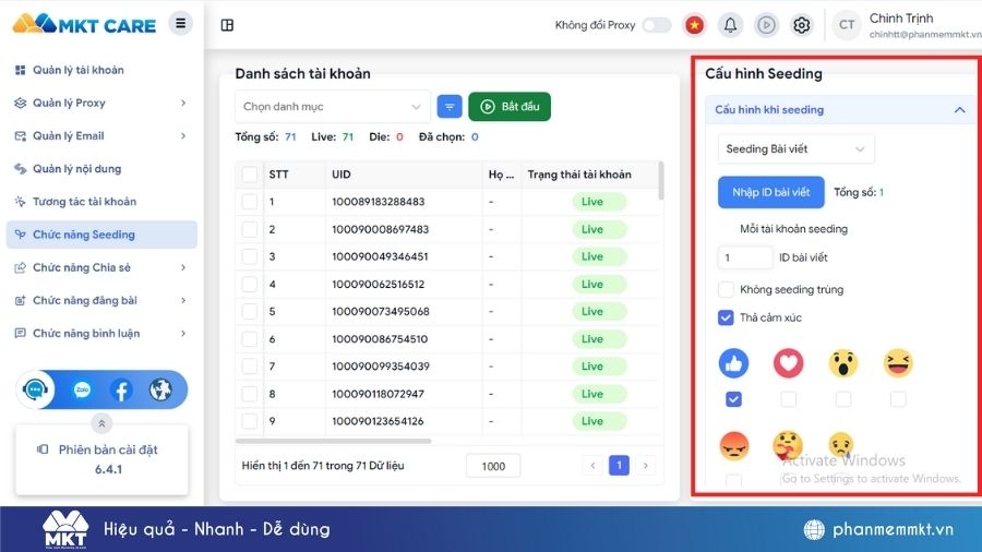 Quảng cáo tự động trên Facebook