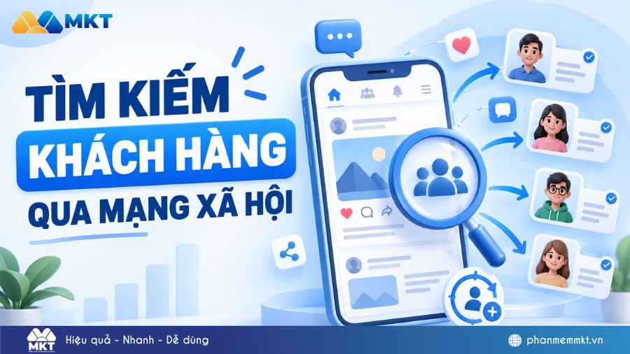 Top 7+ cách tìm kiếm database khách hàng tiềm năng nhanh chóng 2 Tìm kiếm khách hàng qua mạng xã hội