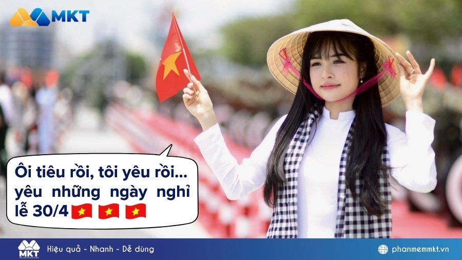 Tổng hợp 99+ stt đăng ảnh 30/4 hay, ý nghĩa, bắt trend 1 Caption 30/4 hay, hài hước, bắt trend 2026