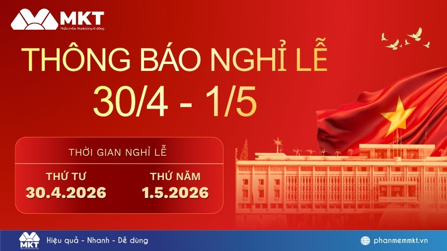 Mẫu banner thông báo nghỉ lễ 30/4 mẫu banner thông báo nghỉ lễ 30/4