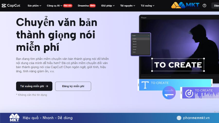 phần mềm chuyển văn bản thành giọng nói 