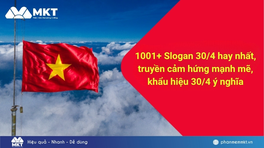 1001+ Slogan 30/4 hay nhất, truyền cảm hứng mạnh mẽ 2026 2 Tổng hợp 1001+ slogan 30/4 hay nhất, truyền cảm hứng