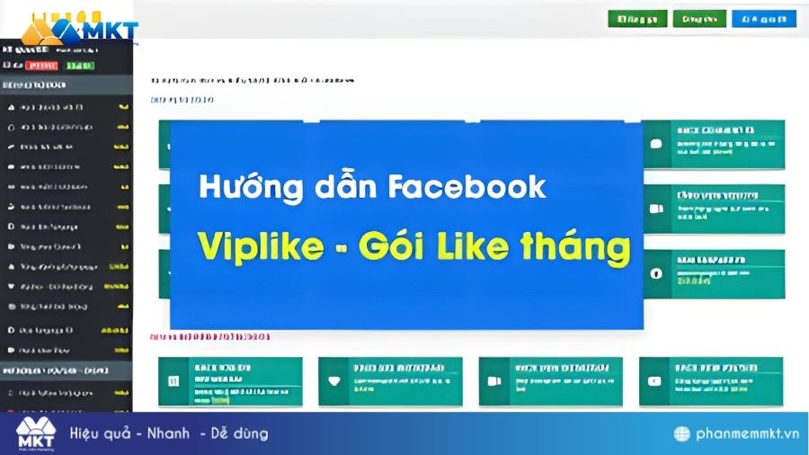 Ứng dụng tăng like miễn phí VipLike App tăng like Facebook miễn phí