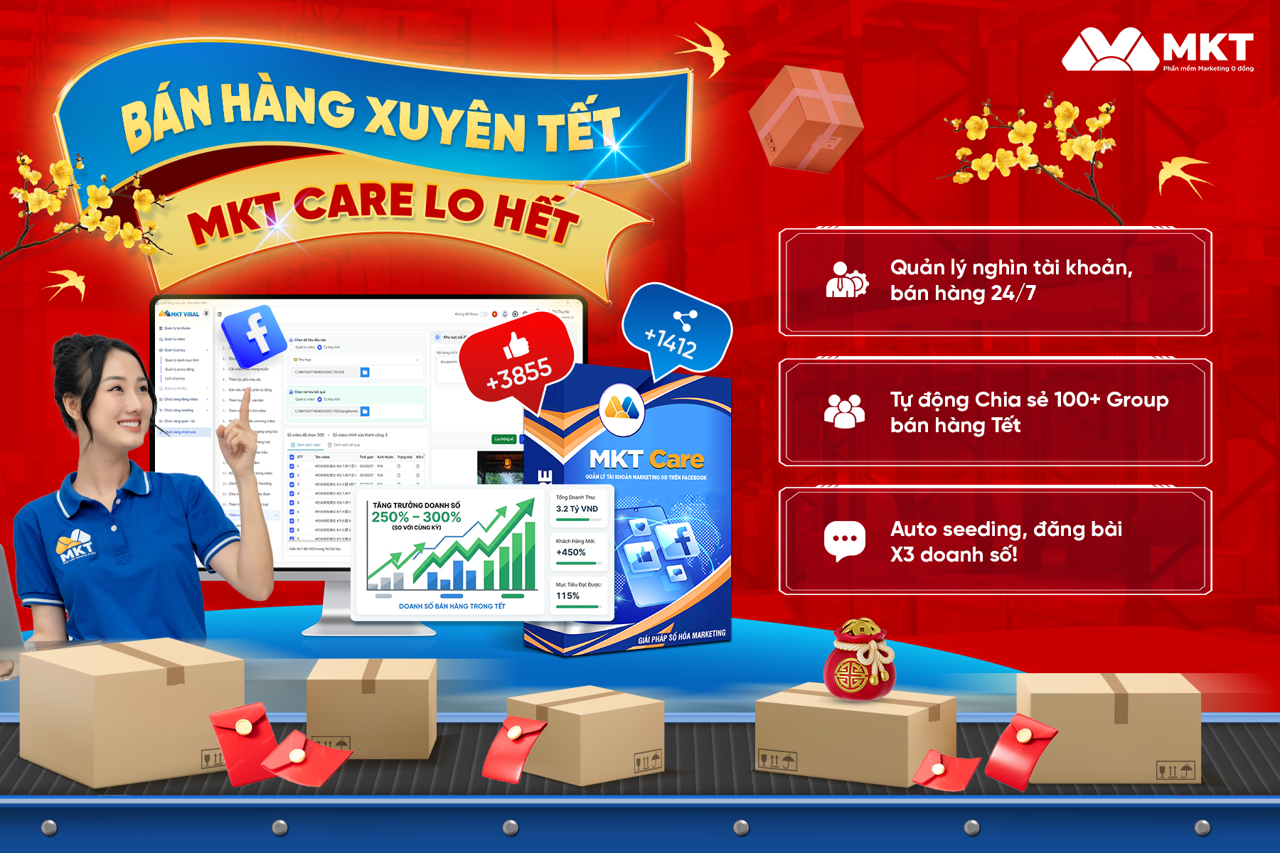 MKT Care - Giải pháp tự động đăng bài Facebook toàn diện MKT Care - Giải pháp tự động đăng bài Facebook toàn diện