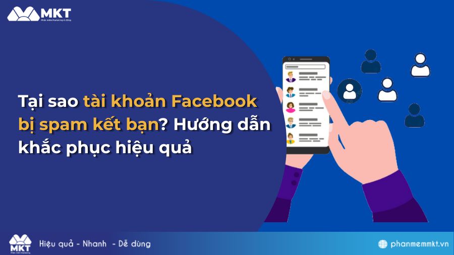 Facebook bị spam kết bạn