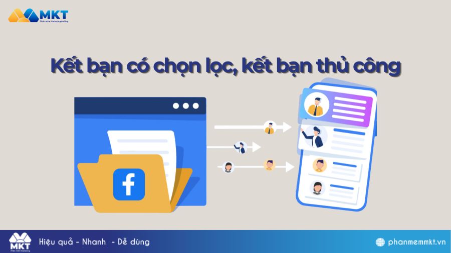 Kết bạn có chọn lọc, kết bạn thủ công