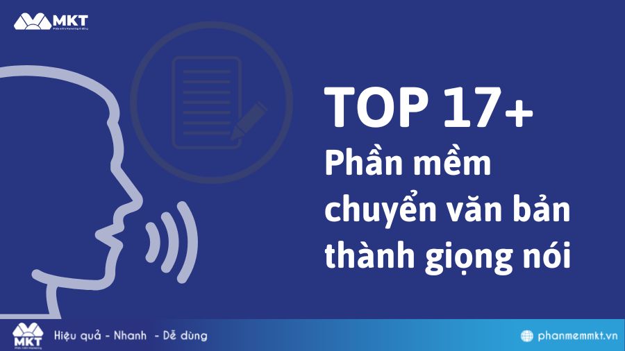 Phần mềm chuyển văn bản thành giọng nói