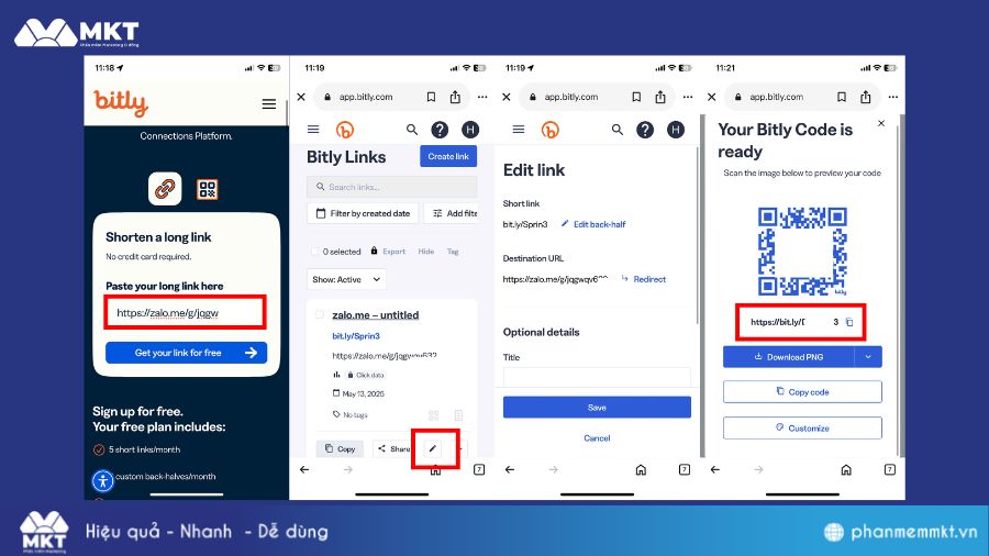 Chi tiết cách rút gọn link Zalo nhóm