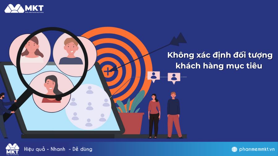Không xác định được đối tượng khách hàng
