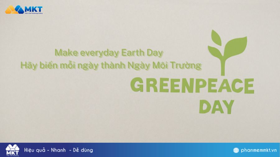 Slogan Ngày Môi Trường Thế Giới bằng tiếng Anh