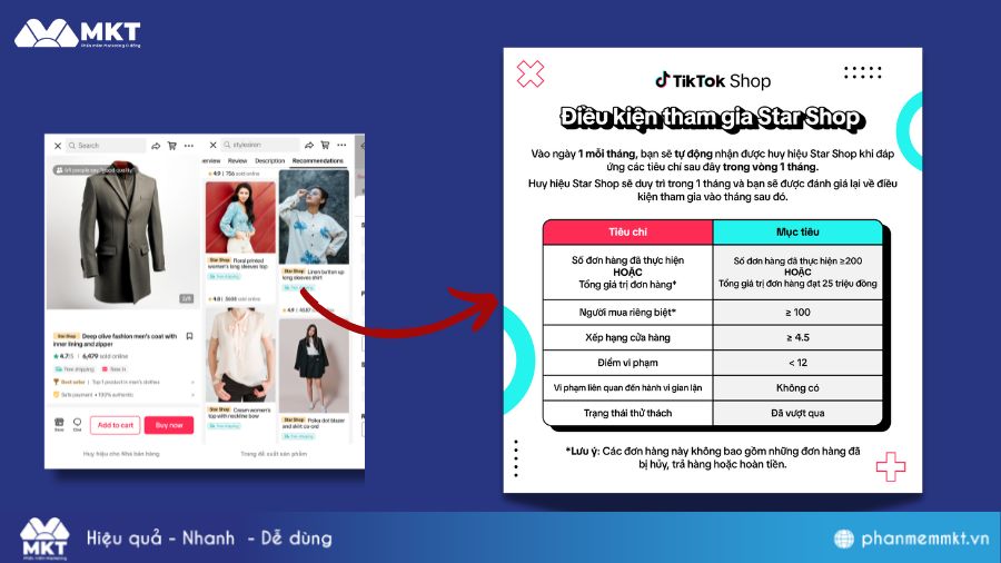 Cách để nhận được huy hiệu star shop trên TikTok là gì?